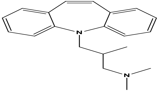 Trimipramine EP Impurity C \ Trimipramine BP Impurity C \ Trimipramine USP RC A \ Dehydro Trimipramine